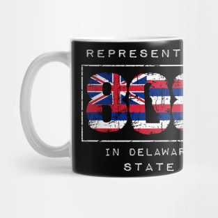 Rep Da 808 in Delaware State by Hawaii Nei All Day Mug